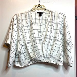 Low cut blouse